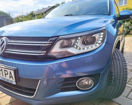 Синій Фольксваген Тігуан, об'ємом двигуна 2 л та пробігом 242 тис. км за 14600 $, фото 1 на Automoto.ua