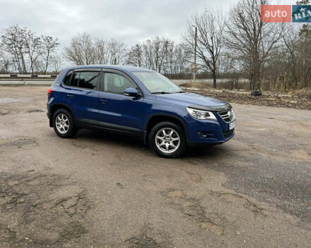 Синий Фольксваген Тигуан, объемом двигателя 2 л и пробегом 186 тыс. км за 12800 $, фото 7 на Automoto.ua