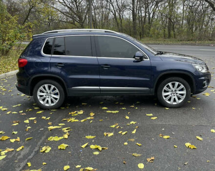 Синий Фольксваген Тигуан, объемом двигателя 1.98 л и пробегом 211 тыс. км за 16000 $, фото 3 на Automoto.ua