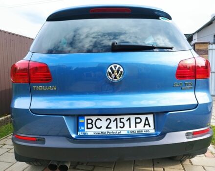 Синій Фольксваген Тігуан, об'ємом двигуна 2 л та пробігом 242 тис. км за 14600 $, фото 3 на Automoto.ua