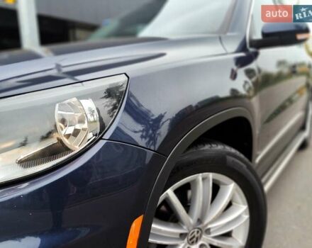Синий Фольксваген Тигуан, объемом двигателя 2 л и пробегом 278 тыс. км за 8490 $, фото 2 на Automoto.ua