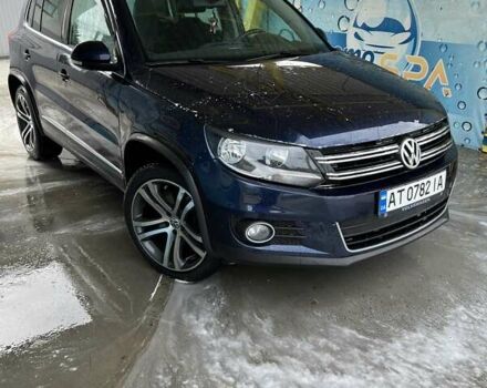 Синий Фольксваген Тигуан, объемом двигателя 1.98 л и пробегом 201 тыс. км за 11799 $, фото 1 на Automoto.ua