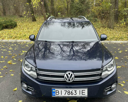 Синий Фольксваген Тигуан, объемом двигателя 1.98 л и пробегом 211 тыс. км за 16000 $, фото 7 на Automoto.ua