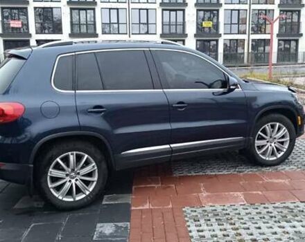 Синий Фольксваген Тигуан, объемом двигателя 2 л и пробегом 160 тыс. км за 10000 $, фото 6 на Automoto.ua