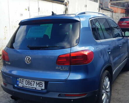 Синий Фольксваген Тигуан, объемом двигателя 1.97 л и пробегом 307 тыс. км за 12000 $, фото 2 на Automoto.ua