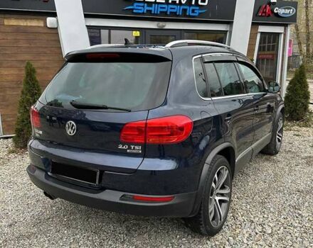 Синий Фольксваген Тигуан, объемом двигателя 1.98 л и пробегом 205 тыс. км за 10950 $, фото 2 на Automoto.ua