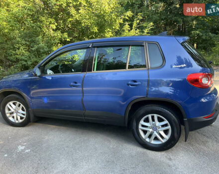 Синий Фольксваген Тигуан, объемом двигателя 2 л и пробегом 187 тыс. км за 11890 $, фото 5 на Automoto.ua