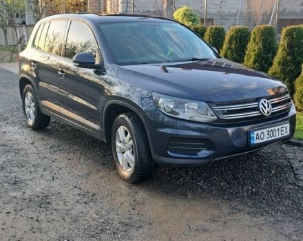 Синій Фольксваген Тігуан, об'ємом двигуна 2 л та пробігом 300 тис. км за 12000 $, фото 1 на Automoto.ua