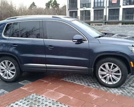 Синий Фольксваген Тигуан, объемом двигателя 2 л и пробегом 160 тыс. км за 10000 $, фото 5 на Automoto.ua