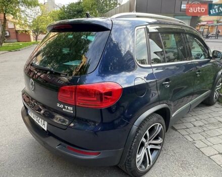 Синий Фольксваген Тигуан, объемом двигателя 1.98 л и пробегом 201 тыс. км за 11799 $, фото 4 на Automoto.ua