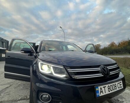 Синий Фольксваген Тигуан, объемом двигателя 2 л и пробегом 230 тыс. км за 12500 $, фото 1 на Automoto.ua