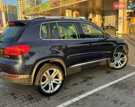 Синий Фольксваген Тигуан, объемом двигателя 2 л и пробегом 167 тыс. км за 12499 $, фото 6 на Automoto.ua