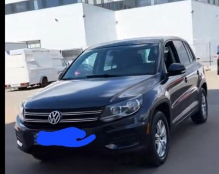 Синий Фольксваген Тигуан, объемом двигателя 2 л и пробегом 200 тыс. км за 10500 $, фото 2 на Automoto.ua