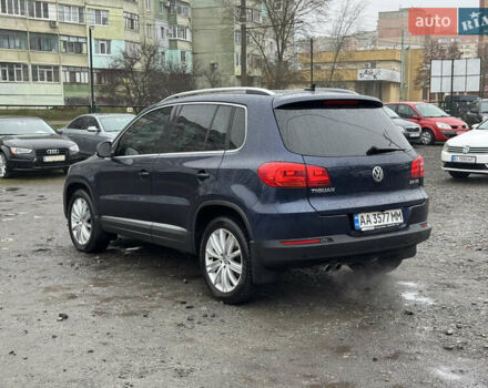Синий Фольксваген Тигуан, объемом двигателя 1.98 л и пробегом 203 тыс. км за 12000 $, фото 2 на Automoto.ua