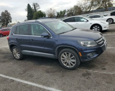 Синий Фольксваген Тигуан, объемом двигателя 2 л и пробегом 205 тыс. км за 8900 $, фото 2 на Automoto.ua