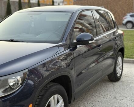 Синий Фольксваген Тигуан, объемом двигателя 2 л и пробегом 210 тыс. км за 9800 $, фото 2 на Automoto.ua