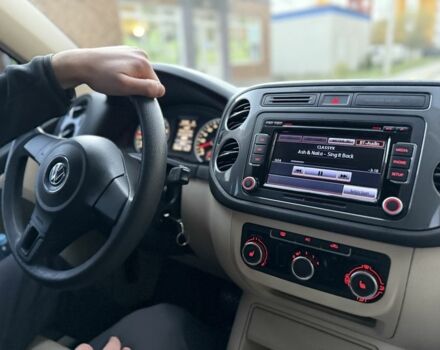 Синий Фольксваген Тигуан, объемом двигателя 2 л и пробегом 210 тыс. км за 9800 $, фото 21 на Automoto.ua
