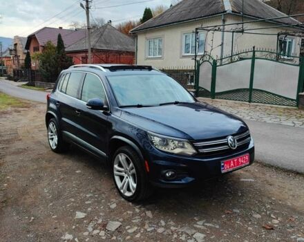 Синий Фольксваген Тигуан, объемом двигателя 2 л и пробегом 224 тыс. км за 12400 $, фото 5 на Automoto.ua