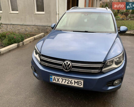 Синий Фольксваген Тигуан, объемом двигателя 1.97 л и пробегом 217 тыс. км за 13200 $, фото 1 на Automoto.ua