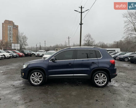 Синий Фольксваген Тигуан, объемом двигателя 1.98 л и пробегом 203 тыс. км за 12000 $, фото 4 на Automoto.ua