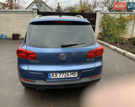 Синий Фольксваген Тигуан, объемом двигателя 1.97 л и пробегом 217 тыс. км за 13200 $, фото 4 на Automoto.ua