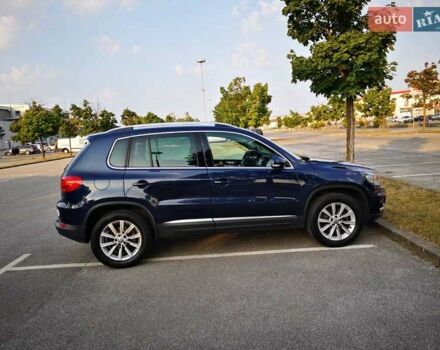Синий Фольксваген Тигуан, объемом двигателя 1.39 л и пробегом 179 тыс. км за 11500 $, фото 1 на Automoto.ua