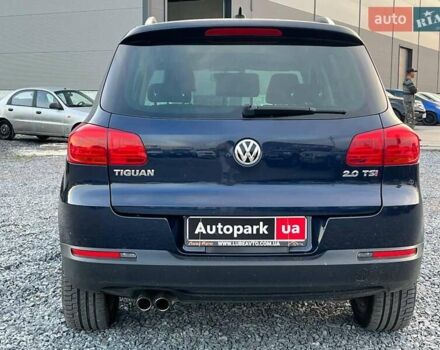 Синий Фольксваген Тигуан, объемом двигателя 2 л и пробегом 122 тыс. км за 14990 $, фото 7 на Automoto.ua