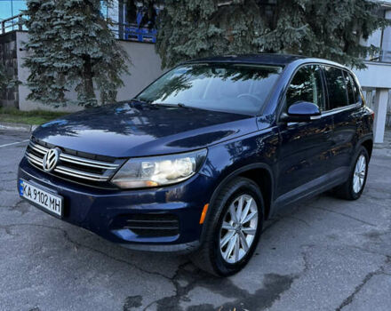 Синий Фольксваген Тигуан, объемом двигателя 2 л и пробегом 252 тыс. км за 9800 $, фото 2 на Automoto.ua