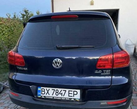 Синий Фольксваген Тигуан, объемом двигателя 1.98 л и пробегом 223 тыс. км за 11900 $, фото 2 на Automoto.ua
