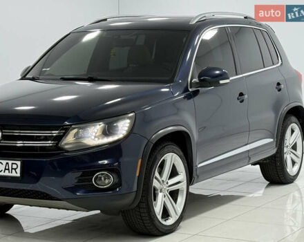 Синий Фольксваген Тигуан, объемом двигателя 1.98 л и пробегом 133 тыс. км за 13500 $, фото 7 на Automoto.ua