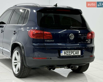 Синий Фольксваген Тигуан, объемом двигателя 1.98 л и пробегом 133 тыс. км за 13500 $, фото 20 на Automoto.ua