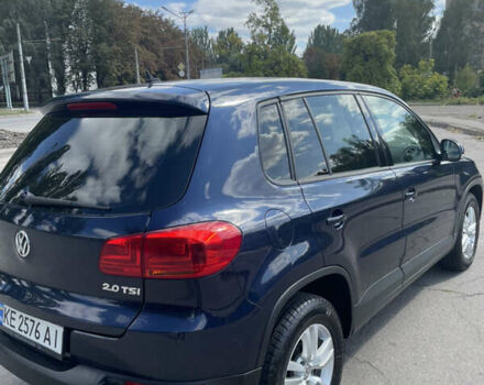 Синий Фольксваген Тигуан, объемом двигателя 1.98 л и пробегом 137 тыс. км за 12000 $, фото 2 на Automoto.ua
