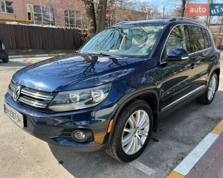 Синий Фольксваген Тигуан, объемом двигателя 1.98 л и пробегом 175 тыс. км за 12800 $, фото 3 на Automoto.ua
