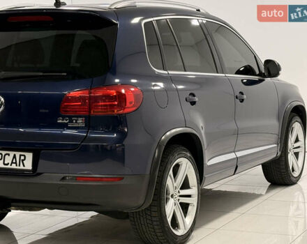 Синий Фольксваген Тигуан, объемом двигателя 1.98 л и пробегом 133 тыс. км за 13500 $, фото 16 на Automoto.ua