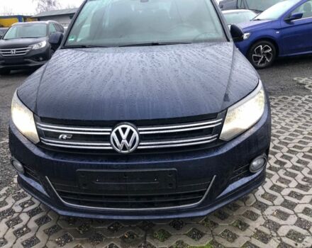 Синий Фольксваген Тигуан, объемом двигателя 2 л и пробегом 180 тыс. км за 5800 $, фото 2 на Automoto.ua