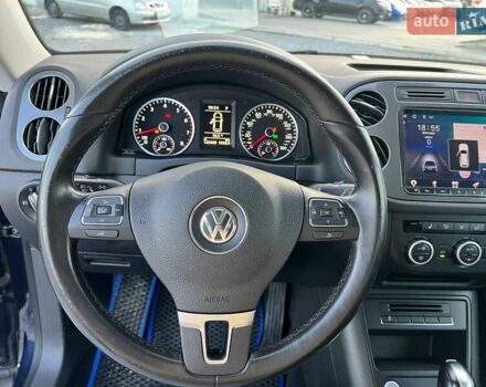 Синий Фольксваген Тигуан, объемом двигателя 2 л и пробегом 122 тыс. км за 14990 $, фото 18 на Automoto.ua