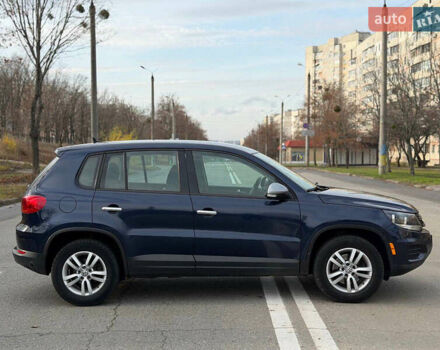 Синий Фольксваген Тигуан, объемом двигателя 2 л и пробегом 170 тыс. км за 10200 $, фото 5 на Automoto.ua