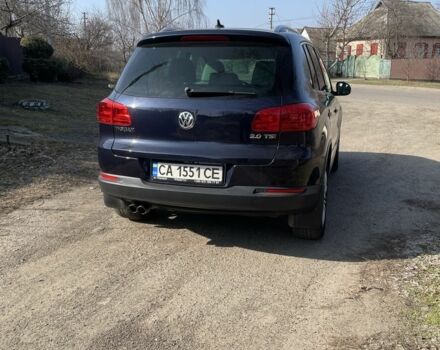 Синий Фольксваген Тигуан, объемом двигателя 2 л и пробегом 203 тыс. км за 13700 $, фото 2 на Automoto.ua