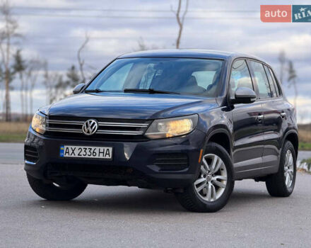 Синий Фольксваген Тигуан, объемом двигателя 2 л и пробегом 170 тыс. км за 10700 $, фото 3 на Automoto.ua