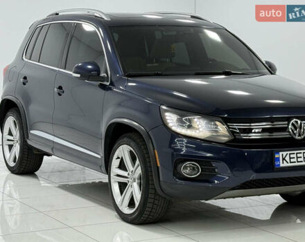 Синий Фольксваген Тигуан, объемом двигателя 1.98 л и пробегом 133 тыс. км за 13500 $, фото 6 на Automoto.ua