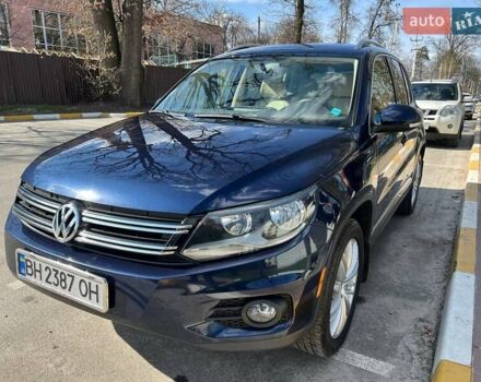 Синий Фольксваген Тигуан, объемом двигателя 1.98 л и пробегом 175 тыс. км за 12800 $, фото 1 на Automoto.ua