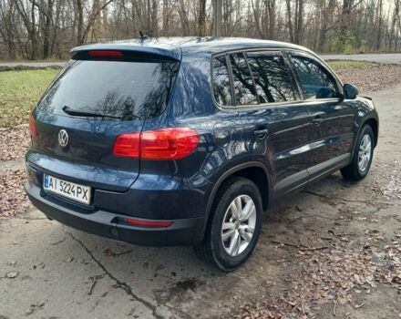 Синий Фольксваген Тигуан, объемом двигателя 2 л и пробегом 200 тыс. км за 11500 $, фото 3 на Automoto.ua