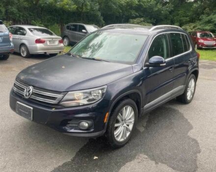 Синий Фольксваген Тигуан, объемом двигателя 2 л и пробегом 83 тыс. км за 2100 $, фото 1 на Automoto.ua