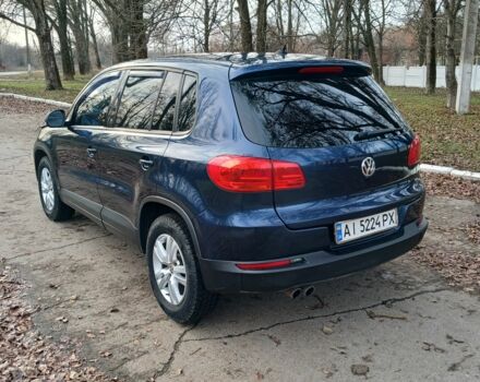 Синий Фольксваген Тигуан, объемом двигателя 2 л и пробегом 200 тыс. км за 11500 $, фото 2 на Automoto.ua