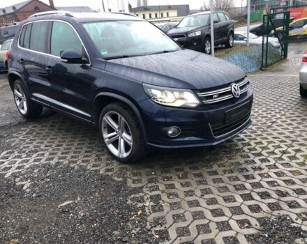 Синий Фольксваген Тигуан, объемом двигателя 2 л и пробегом 180 тыс. км за 5800 $, фото 3 на Automoto.ua