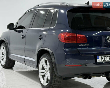 Синий Фольксваген Тигуан, объемом двигателя 1.98 л и пробегом 133 тыс. км за 13500 $, фото 17 на Automoto.ua