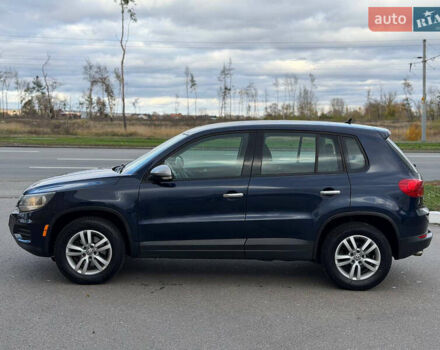 Синий Фольксваген Тигуан, объемом двигателя 2 л и пробегом 170 тыс. км за 10700 $, фото 4 на Automoto.ua