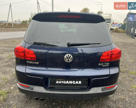 Синий Фольксваген Тигуан, объемом двигателя 1.98 л и пробегом 167 тыс. км за 12300 $, фото 6 на Automoto.ua