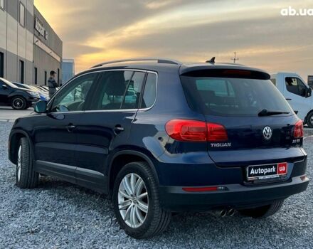 Синий Фольксваген Тигуан, объемом двигателя 2 л и пробегом 122 тыс. км за 14990 $, фото 6 на Automoto.ua