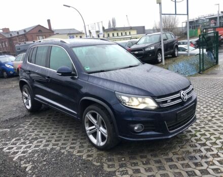 Синий Фольксваген Тигуан, объемом двигателя 2 л и пробегом 180 тыс. км за 5800 $, фото 4 на Automoto.ua